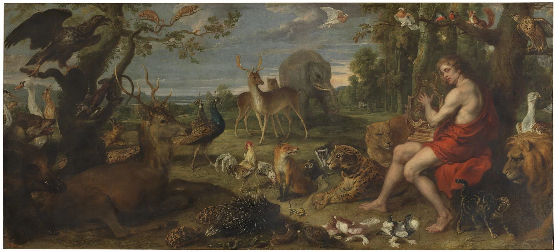Orfeo e gli animali - Museo del Prado